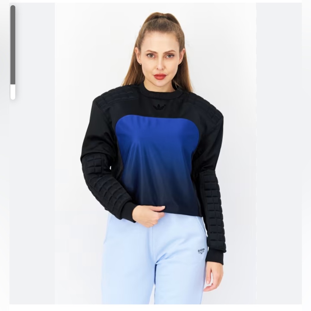 Adidas Originals Women Blue Version Goalkeeper Top Size Small $150